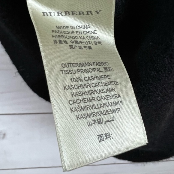 Burberry Brit Wool V-Neck Sweater Medium - Picture 5 of 6